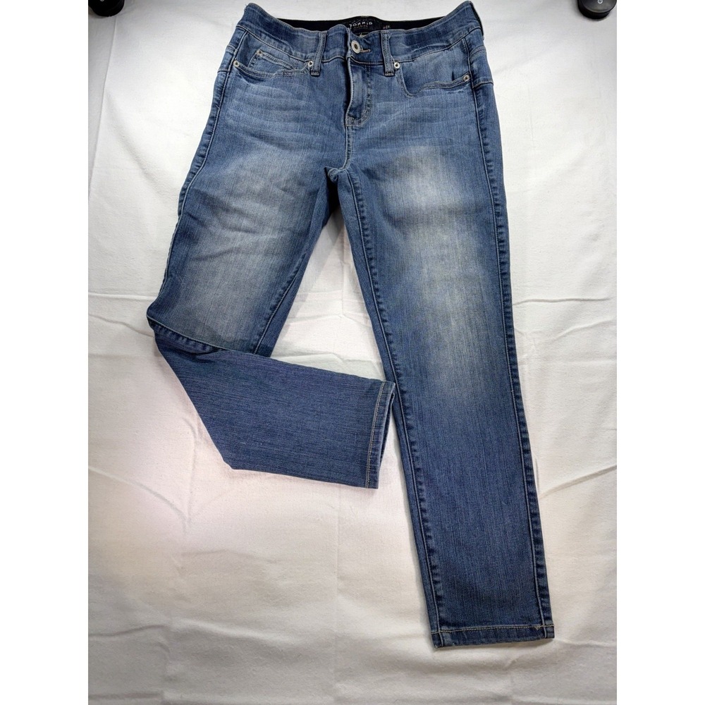 Torrid Jeans Womens 10 Blue Bombshell Skinny Premium Stretch Slimming Shaping